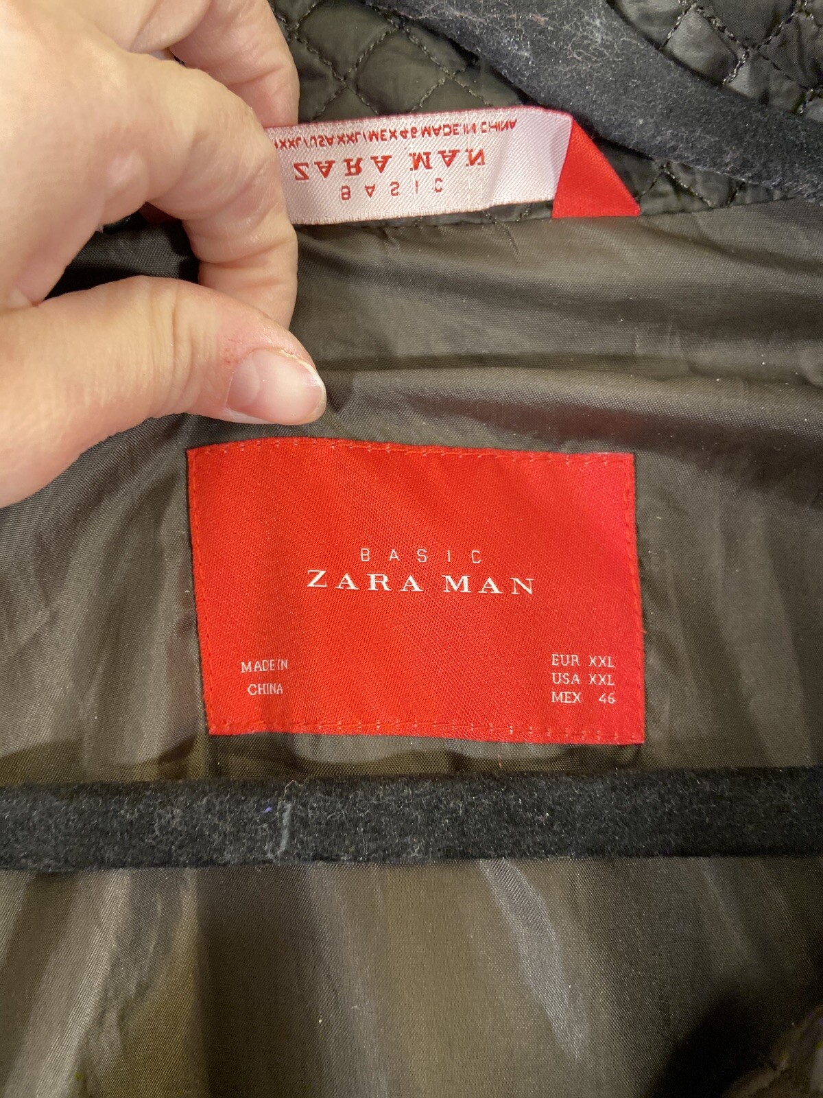 basic zara man jacket