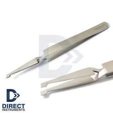 Orthodontic Reverse Action Tweezer Bracket Holding Dental Direct Bonding Pliers