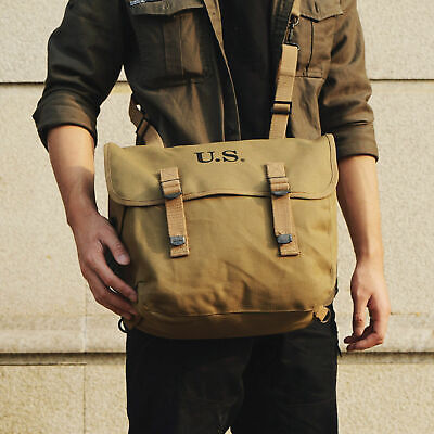 WWII US ARMY SOLDIER M1936 M36 MUSETTE FIELD BAG BACK PACK HAVERSACK CLASSICAL | eBay