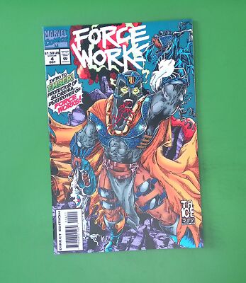FORCE WORKS #4 7.0 1ST APP MARVEL COMIC BOOK H38-121