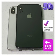 Apple iPhone X Unlocked Verizon 64GB 256GB Att iOS 4G Clean ESN Very Good