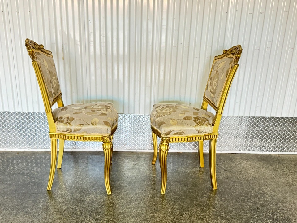 SILLAS ART DECOSIDE DE ALTO ESTILO FRANCÉS DE PERÍODO Foto 2 de 4
