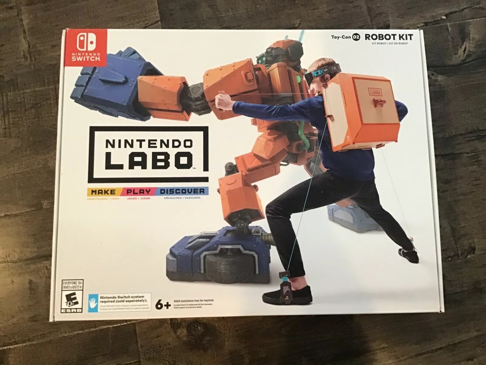 nintendo switch kit robot