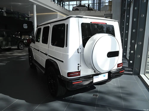 Gloss White Spare Wheel Tire Cover for Mercedes G Class Wagon W464 G500 G63 AMG - Picture 4 of 5