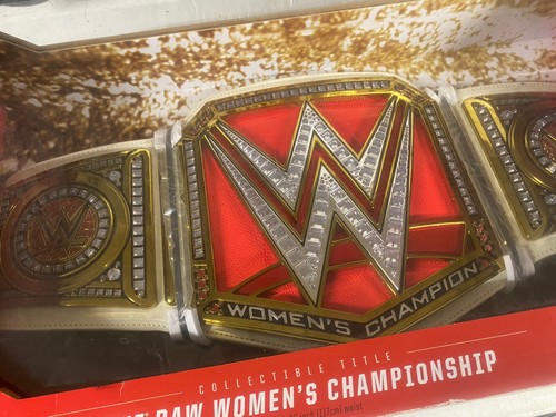 JAKKS WWE Raw Women's World Championship Title Adult Size Belt NIB - Picture 3 of 12