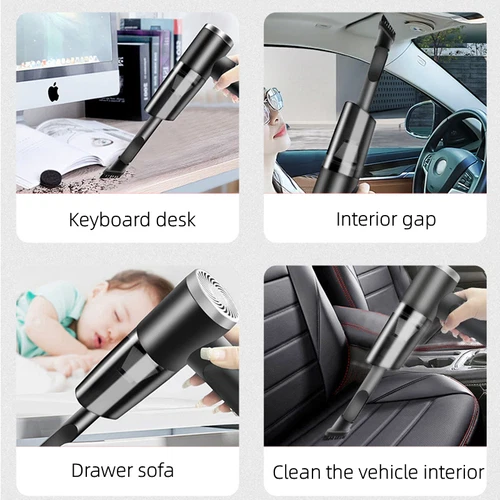 120W Handheld Cordless Vacuum Cleaner Small Mini Portable Car Auto Home Wireless - Picture 9 of 22