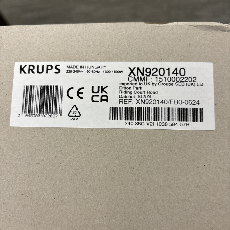 Nespresso Vertuo Pop Pod Coffee Machine Coconut White (NEVER OPENED