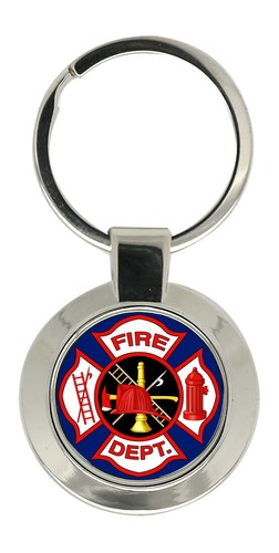 St. Florian's Firefighter Cross Key Ring | eBay