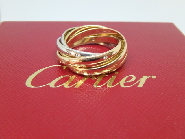 cartier trinity ring ebay