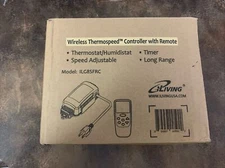 iLiving Exhaust Fan Smart Remote Control Kit with Thermostat and Humidistat