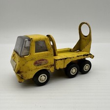Vintage 1960s TONKA MINI CEMENT MIXER PRESSED STEEL TOY YELLOW 5" Truck Only 