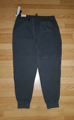 RBX Men Black Pant Sweat Pants Jogging Tapered 3XL NWT $68