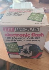 ITT Magic Flash for Polaroid One-Step Cameras box  instructions