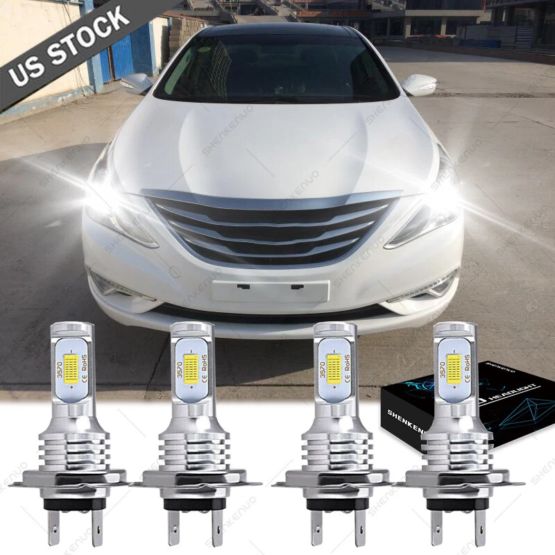 2014 hyundai sonata on sale led headlight bulb