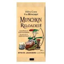 Munchkin Reloaded Booster Pack New Sealed