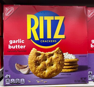 Ritz Garlic Butter Crackers 13.7 oz