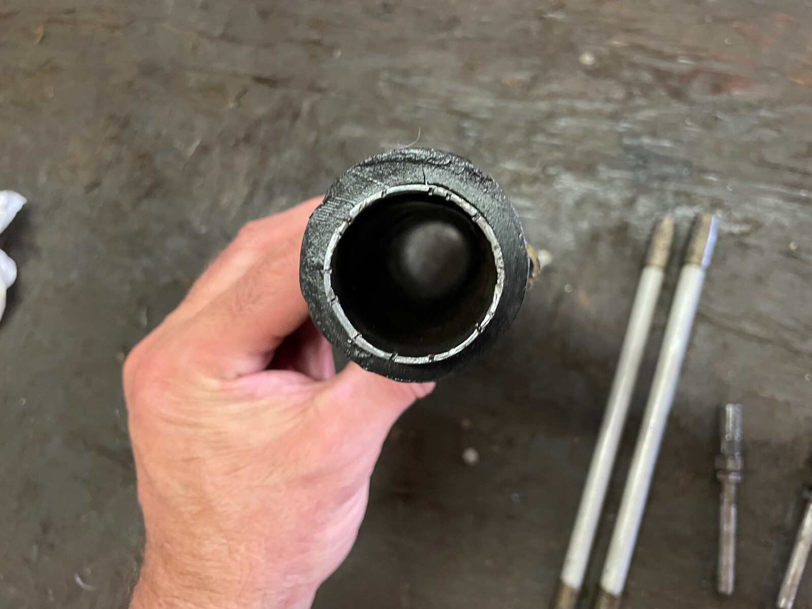 1959 Panther 650 M120 Engine Pushrods Shroud Cover  600 M100