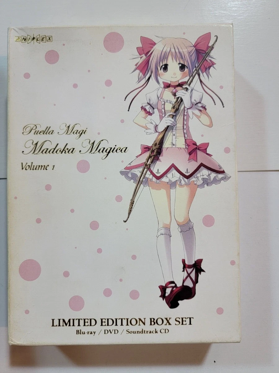 Puella Magi Madoka Magica Vol 1 Limited Edition Box Set (Blu-ray + DVD) CD