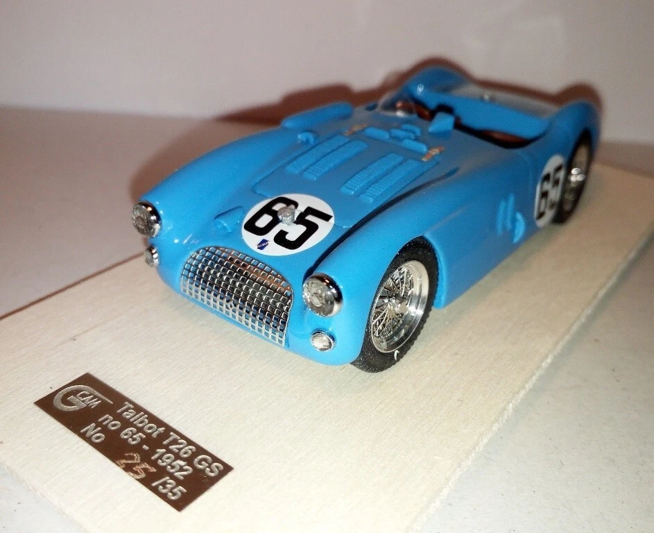 1-43 Talbot Lago T26 CG Le Mans 1952 #65 resin kit GCAM - Immagine 4 di 4