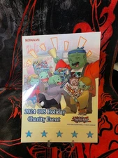 2024 Ots Holiday Event Yugioh Charity Event Card With Stars !