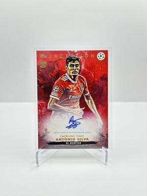 Antonio Silva /10 Red Auto Topps Inception 2022-23 UCC RC Rookie SLB