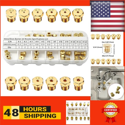 #ad 36 PCS LP Gas Conversion Kit for Range Cooktop Stove $26.99