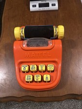 Vintage 1976 Mattel Kids' Toy Pretend Play Typewriter Made in USA Retro Kids Toy