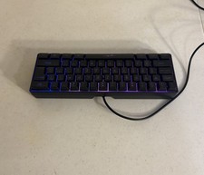 60% Membrane Gaming Keyboard RGB Black Wired ...