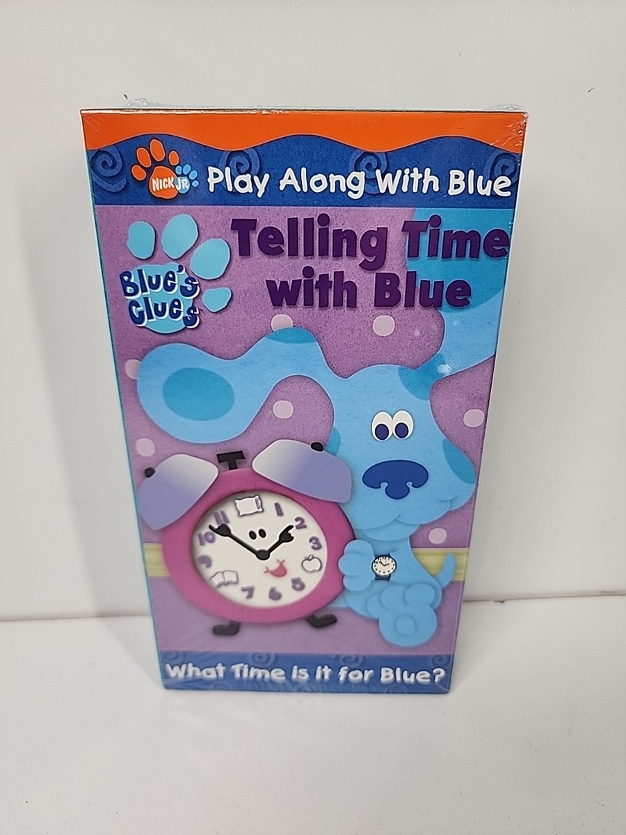 Blue［Times］ VHS Blue's Clues: STORY TIME (vhs) Blue the Dog, Steve. VG Cond