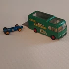Matchbox Lesney Major Pack M-6 Car Transporter & BRM Race Car Diecast Green Blue
