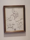 Minnesota Vikings Team Players Autograph 2000 nfl - Moss Culpepper Carter Green