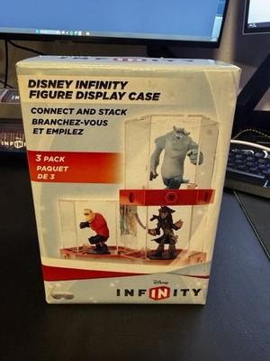 Disney Infinity Figure Display Case Connect and Stack Mr. Incredible Sulley