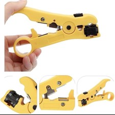 Universal Cable Wire Stripper Cutter Stripping Tool for Flat or Round