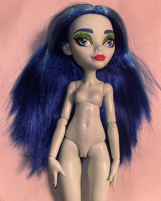 #ad Monster High Ghoulia Yelps Skulltimate Secrets Neon Fright Nude Doll $16.50