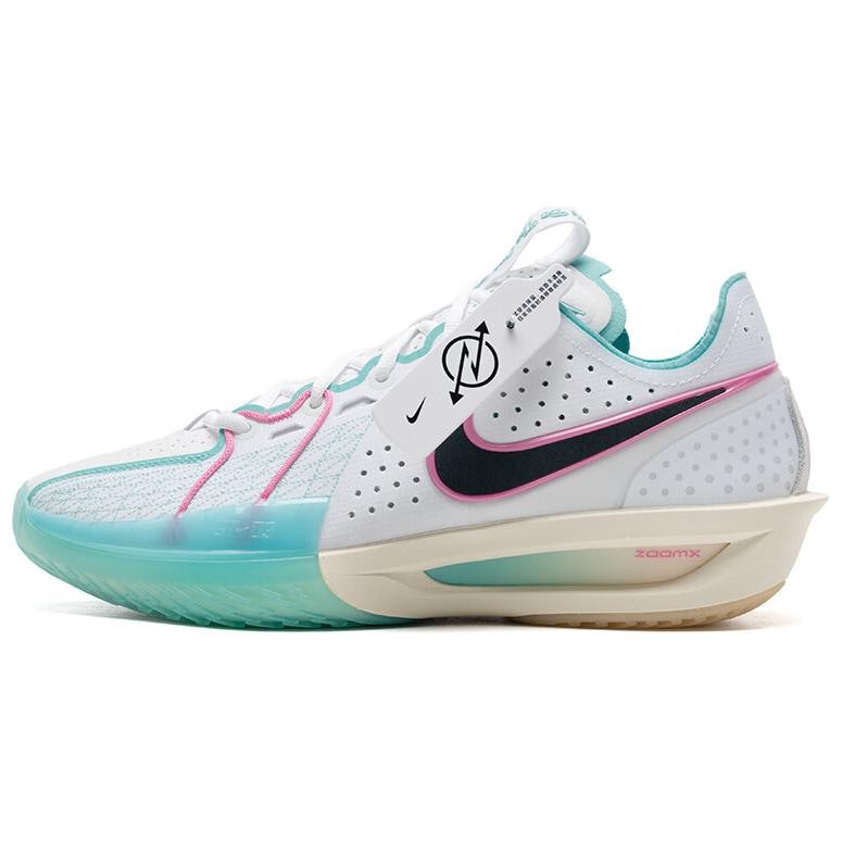 Nike Air Zoom GT Cut 3 EP White Teal Playful Pink - HM3699-161 | eBay