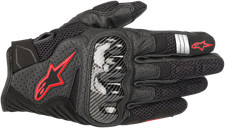 Alpinestars SMX-1 Air V2 Gloves Black Fluo Red Small 3570518-1030-S