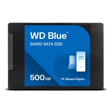 Western Digital 500GB WD Blue SA510 SATA SSD, 2.5”/7mm Cased WDS500G3B0A-00AXR0