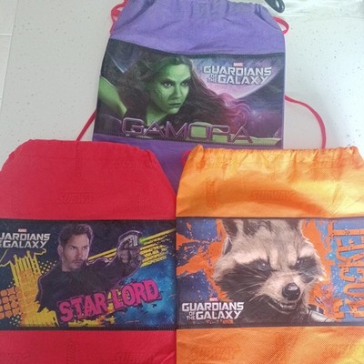 Marvel Guardians of the Galaxy: Subway 2014 Brotzeitbeutel mit Kordelzug x 3