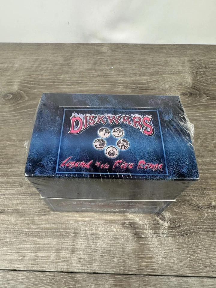 Diskwars: La Leyenda de los Cinco Anillos Tierras Sombrías Caja de Exhibición - 6 Paquetes del Ejército SELLADOS Foto 3 de 4