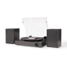 Crosley Zane 3-Speed Bluetooth Vinyl Record Player Turntable with Matching