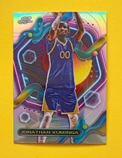2024 Topps Cosmic Chrome Refractor Golden State Warriors - Jonathan Kuminga #122