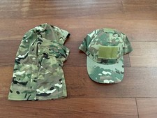 Russian Bundle Summer Tactical Balaclava Military Cap Set - Multicam