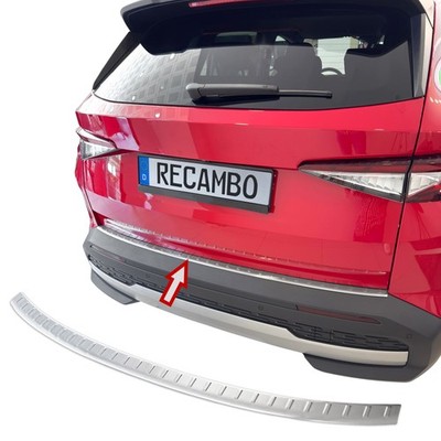 Ladekantenschutz Edelstahl matt passend für Skoda Elroq BJ ab 2025>