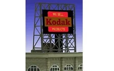 Miller Engineering 338875 N/Z Kodak Animated Rooftop Billboard