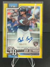 Bob Seymour Chrome 2026 Yellow /275 Auto