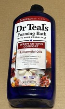 Dr. Teal's Warm Autumn Comfort Foaming Bath 34oz