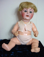 Adorable Antique 18" ABG 1352 Bisque Head Baby On Original Body