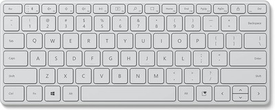 Microsoft Designer Compact Keyboard QWERTZ International Englisch - Weiß