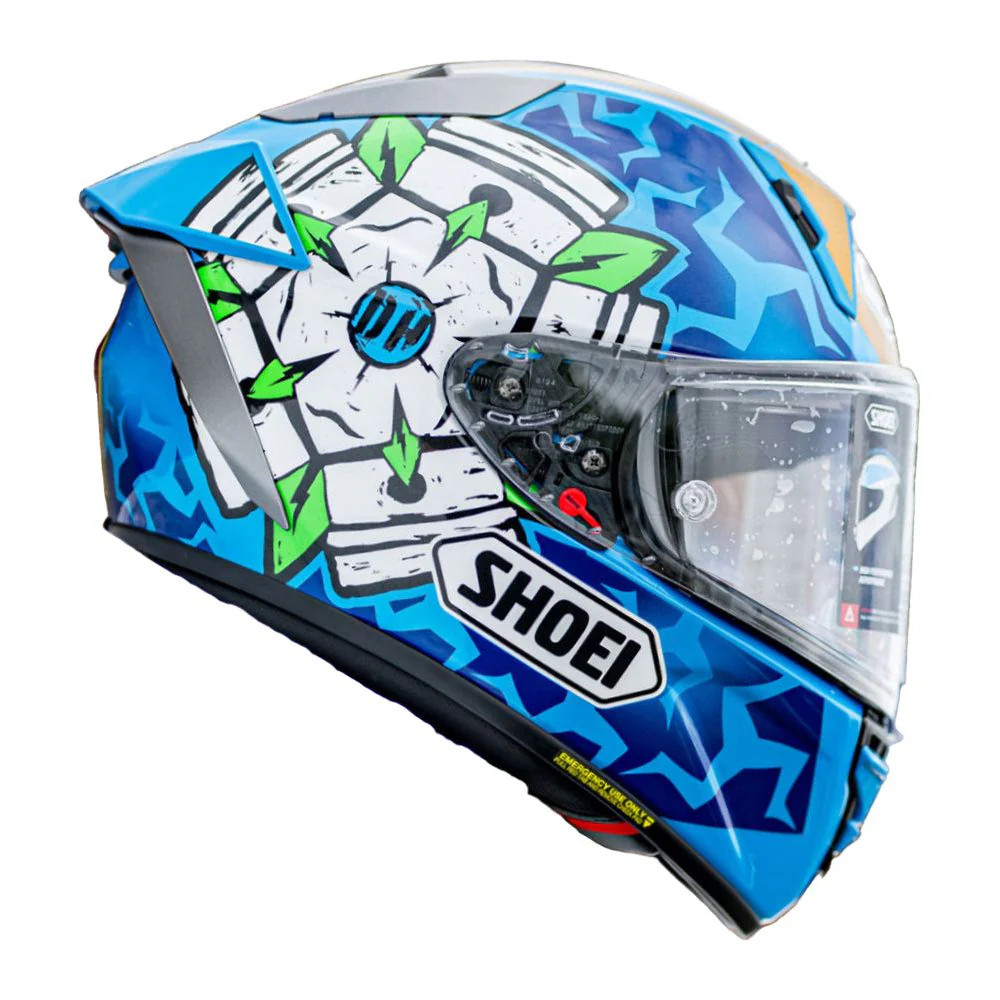 Shoei X-Fifteen (X-SPR Pro) Harrison TC2 Blue (ECE Version) | eBay