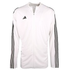 adidas Tiro 23 League Training Track Top Mens White Casual Athletic Outerwear HS